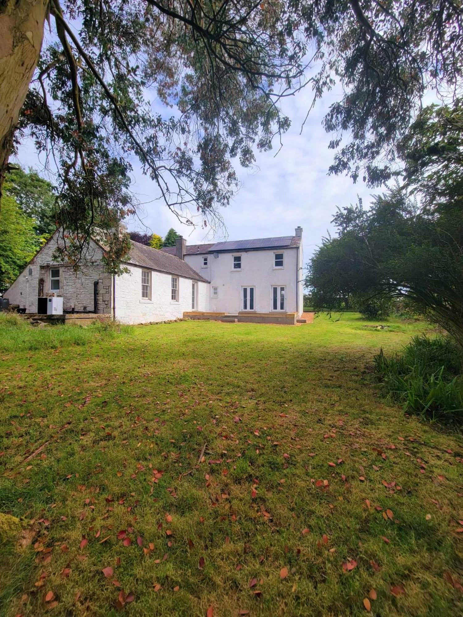 Large Country House With Garden, Outdoor Spa Area & Games Room With Hot Tub And Fire Pit Wigtown Exterior foto
