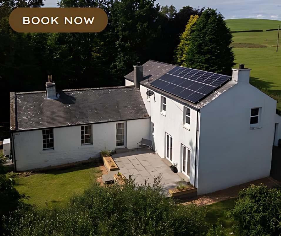 Large Country House With Garden, Outdoor Spa Area & Games Room With Hot Tub And Fire Pit Wigtown Exterior foto